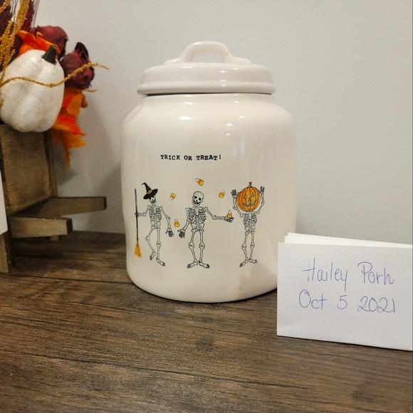 Rae Dunn Trick or Treat Canister - Picture 1 of 1